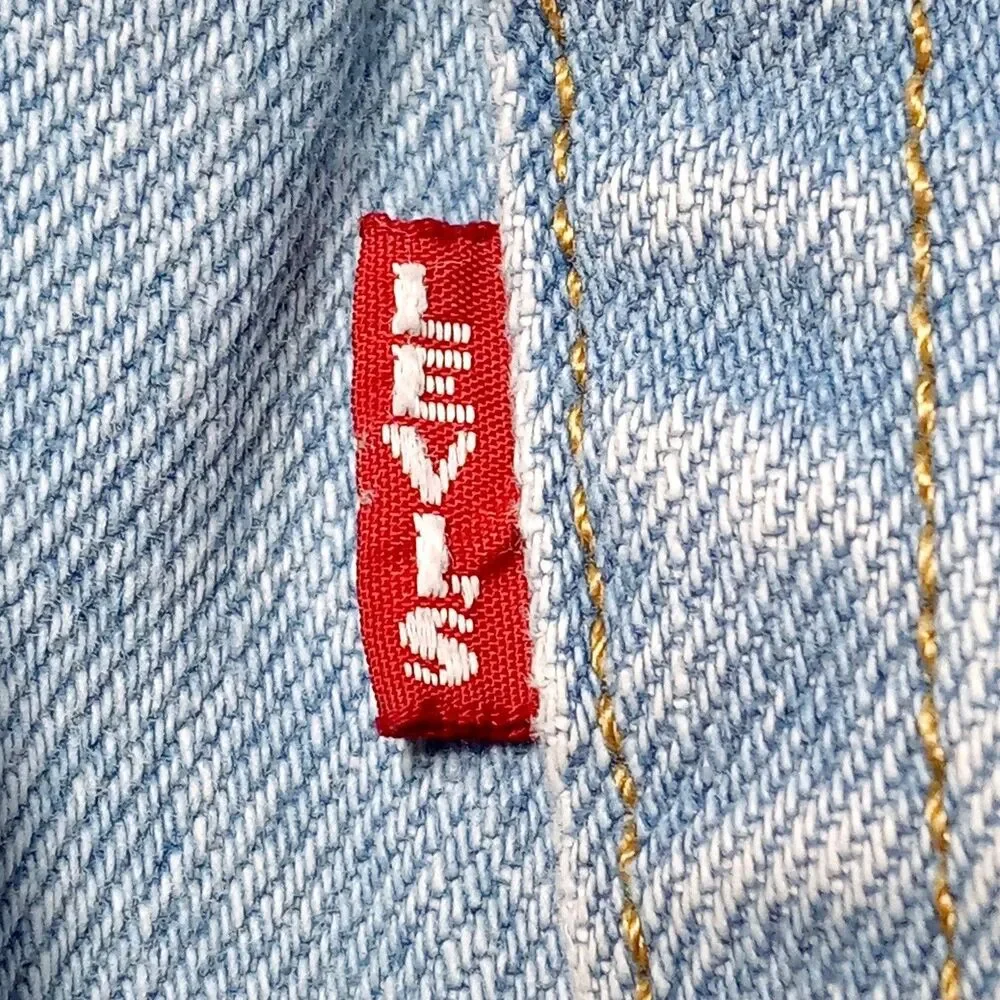 Levi's Premium 501 Jeans Mens 33x30 Big E Medium Wash Straight Leg Denim
